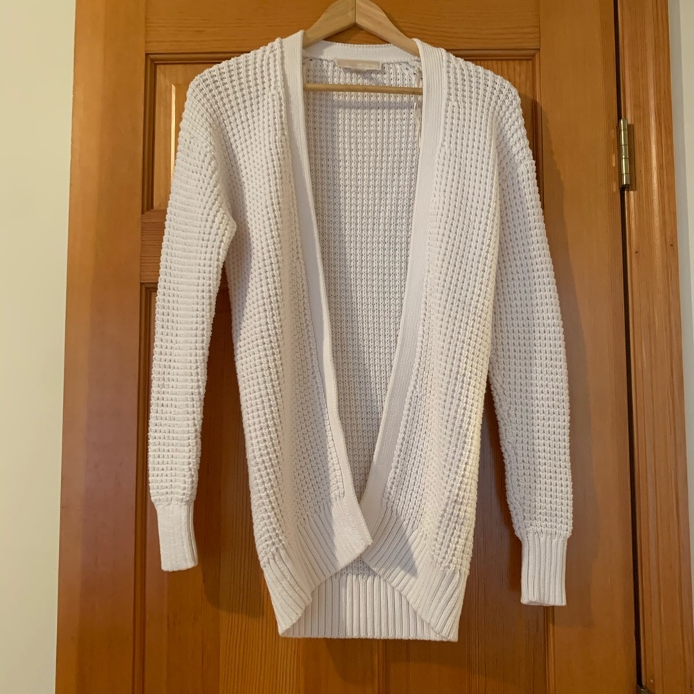 Heavy knit cardigan